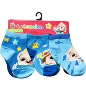 Wholesale - 6pk 2T-4T COCOMELON TWINKLE TWINKLE SOCKS, UPC: 193159172091